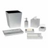SILVER LEAF (Bath Collection) | Toiletry in Storage by Oggetti Designs. Item made of synthetic
