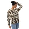 Unisex Sweatshirt - Fragments of Memory - Abstract Ink Art | Work by Eman's Gallery