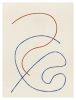 Scandinavian Minimalist Abstract Line Drawing, Mid-Century | Prints by Capricorn Press. Item made of paper compatible with boho and minimalism style