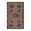 Vintage Aubusson Turkish Kilim Rug 2'11'' x 3'11'' | Runner Rug in Rugs by Vintage Pillows Store. Item composed of wool & fiber