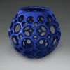 Openwork Teardrop Vessel - Midnight Blue | Decorative Objects by Lynne Meade