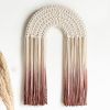 Arched Textile Artwork - ROSE | Wall Hangings by Rianne Aarts / Teddy and Wool Studio
