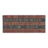 1970s Vintage Turkish Cicim Embroidered Kilim Rug 5'1" X 12' | Runner Rug in Rugs by Vintage Pillows Store. Item composed of cotton