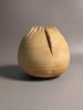 Spiky Oak Hollow Form | Ornament in Decorative Objects by Wood Alchemist Studio. Item made of oak wood