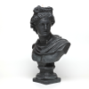 Black Apollo XL Greek God Head Candle - Roman Bust Figure | Ornament in Decorative Objects by Agora Home. Item in minimalism or contemporary style