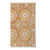 Vintage Tan Samarkand Tapestry - Tribal Embroidery Wall Deco | Tablecloth in Linens & Bedding by Vintage Pillows Store