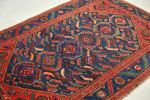 COLORFUL Charming Antique Rug | Schools of Fish Swimming | Area Rug in Rugs by The Loom House. Item composed of fabric & fiber