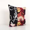 Vintage Patchwork Suzani Pillow Cover Ethnic Textile Art, De | Cushion in Pillows by Vintage Pillows Store