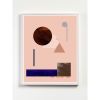 Abstract Minimal Geometric Print, Minimalist Geometric Wall | Prints by Capricorn Press. Item made of paper works with boho & minimalism style