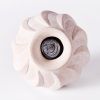 Swirl Vase White Small | Work by District Loom