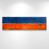 ORIGINS | 100x30 | Oil And Acrylic Painting in Paintings by Lara Spadetto Art