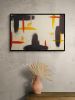 Silt | Warm Neutral Abstract Original Painting | Oil And Acrylic Painting in Paintings by Abby May