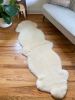 Double Shorn Golden Ivory Sheepskin | Area Rug in Rugs by East Perry. Item made of wool with fiber
