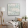 Weightless Presence, soft, serene, pink, seafoam blue | Oil And Acrylic Painting in Paintings by Juanita Bellavance Art