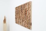 NATURAL WAVELENGTH 60"x30" | Wall Sculpture in Wall Hangings by Craig Forget. Item composed of oak wood in mid century modern or contemporary style
