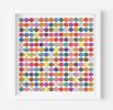 Two Hundred and Twenty Five 3D Painted Dots with Gold Painting | Collage in Paintings by Amelia Coward