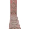 Vintage Turkish Oushak Runner - Long Hallway Runner | Runner Rug in Rugs by Vintage Pillows Store. Item made of cotton