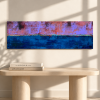 REFLECTION | 100x30 | Oil And Acrylic Painting in Paintings by Lara Spadetto Art