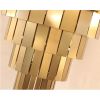 Alan Mizrahi PS1630 Lucia Gold Chandelier | Chandeliers by Alan Mizrahi Lighting Design