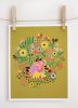 Secret Friends Print | Prints by Leah Duncan. Item composed of paper in mid century modern or contemporary style