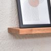 Dark Oak Floating Shelves, Book Shelf, Floating Wood Shelf, | Ledge in Storage by Picwoodwork. Item composed of oak wood
