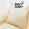 Natural White Cotton Canvas Throw Pillow | OFF WHITE | Cushion in Pillows by Limbo Imports Hammocks. Item made of cotton
