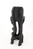 Makha, Solid Wood Sculptural Bar Chair, Original Contemporary Design, Logniture | Bar Stool in Chairs by Logniture