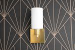 Art Deco Wall Sconces - Bathroom Wall Light - Model No. 8511 | Sconces by Peared Creation. Item composed of brass