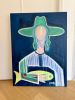Morgan and Marlin | Original Acrylic Painting | Oil And Acrylic Painting in Paintings by Aleea Jaques ,