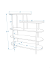 Griffith Oval Bookcase - Large | Work by Mango Furniture Co. Inc.