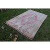 Handknotted Traditional Konya Taspinar Rug with Rich Border | Area Rug in Rugs by Vintage Pillows Store. Item made of cotton