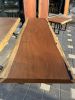 Wooden Dining Table - Live Edge Table - Garden Outdoor Table | Conference Table in Tables by Tinella Collection. Item composed of wood & metal compatible with boho and contemporary style