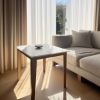 Marble Scandinavian Side Table | Bedside Table in Tables by Nordlanda Furniture