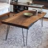 Live Edge Dining Table, Solid Wood Table | Tables by Ironscustomwood. Item composed of walnut and metal