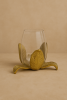 Flora Glow Votive Candle Holder — Gold Finish | Decorative Objects by Raíz Studio