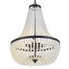 Alan Mizrahi SJ2037 Rylee Crystal Beats Chandelier | Chandeliers by Alan Mizrahi Lighting Design