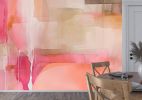Sherbet — Abstract Luxury Wallpaper Mural | Wall Treatments by ELLE WALLS