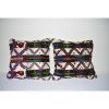 Long Anatolian Shaggy Pillow Cover, Tribal Artisan Cushion | Sham in Linens & Bedding by Vintage Pillows Store. Item composed of cotton and fiber