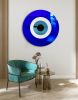 Evil Eye /Custom Colors / Mirrored Acrylic Art/ Wall Art / M | Wall Sculpture in Wall Hangings by uniQstiQ. Item made of synthetic