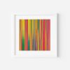 Fine Irregular Stripe Colour Study Print | Prints in Paintings by Amelia Coward