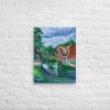 Canvas Print - River Melody - Impressionist Landscape | Work by Eman's Gallery