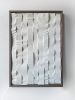 Textured Plaster Wall Art: 3D Relief, Japandi Minimalist Painting | Wall Sculpture in Wall Hangings by Vaiva Art Atelier