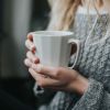 Monday Mug - Handmade Porcelain Coffee Cup | Drinkware by The Bright Angle. Item made of ceramic