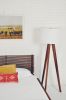 The Baxter, Japandi Bed Frame | Beds & Accessories by MODERNCRE8VE. Item composed of walnut