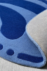 Lagoon Hand Tufted Rug | Small Rug in Rugs by Jubi Rugs. Item made of wool with fiber