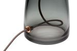 SERAFINA Lamp · Smoke+Charcoal+Bronze | Table Lamp in Lamps by LUMi Collection. Item made of copper with glass