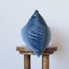 Navy Velvet Lumbar Pillow 12x24 | Pillows by Vantage Design