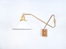 Mid Century Sconce, Swing Arm Double-Jointed, Extendable | Sconces by Retro Steam Works