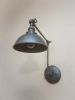 Swinging Adjustable Wall Light - Industrial Bathroom Sconce | Sconces by Retro Steam Works. Item made of metal works with mid century modern & industrial style