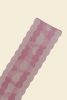 Organic Cotton/Viscose Table Runner in Pink | Linens & Bedding by BOI. Item composed of cotton in contemporary style
